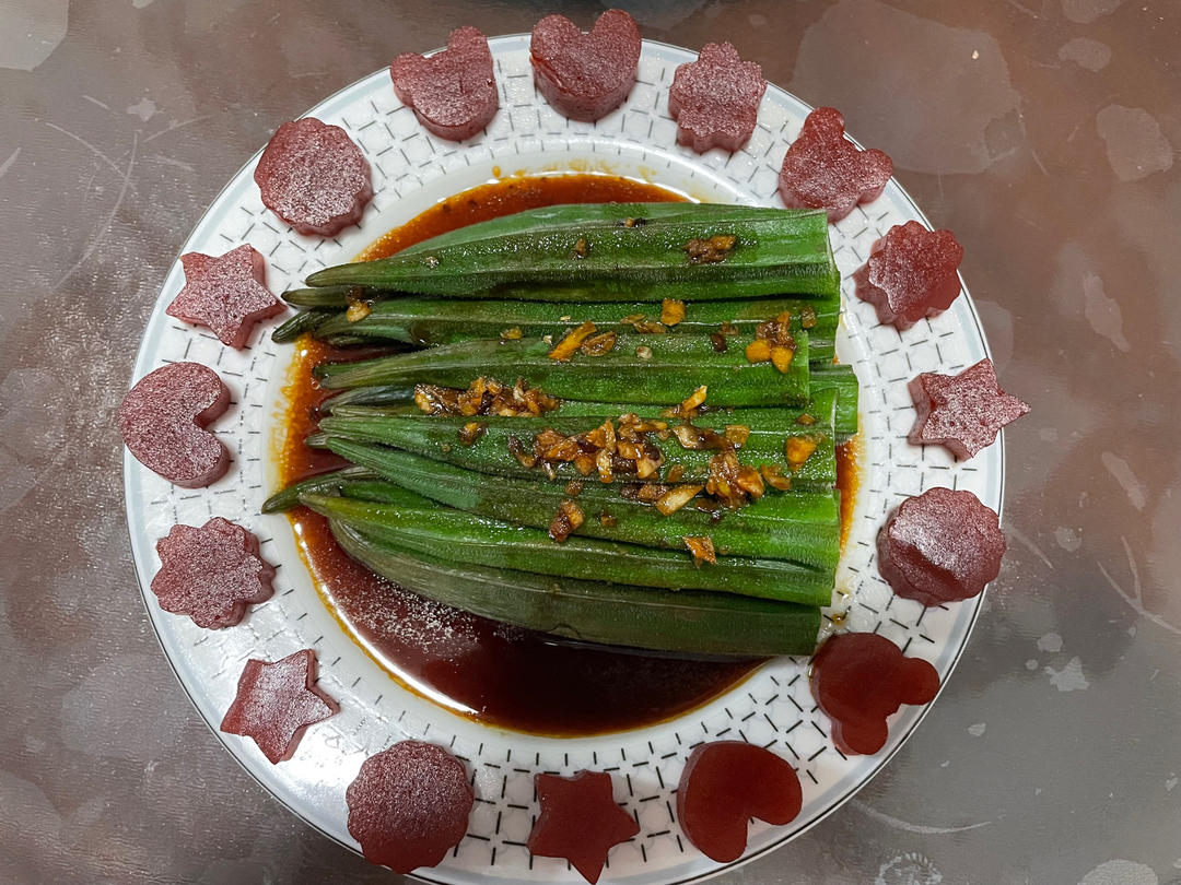蒜蓉秋葵