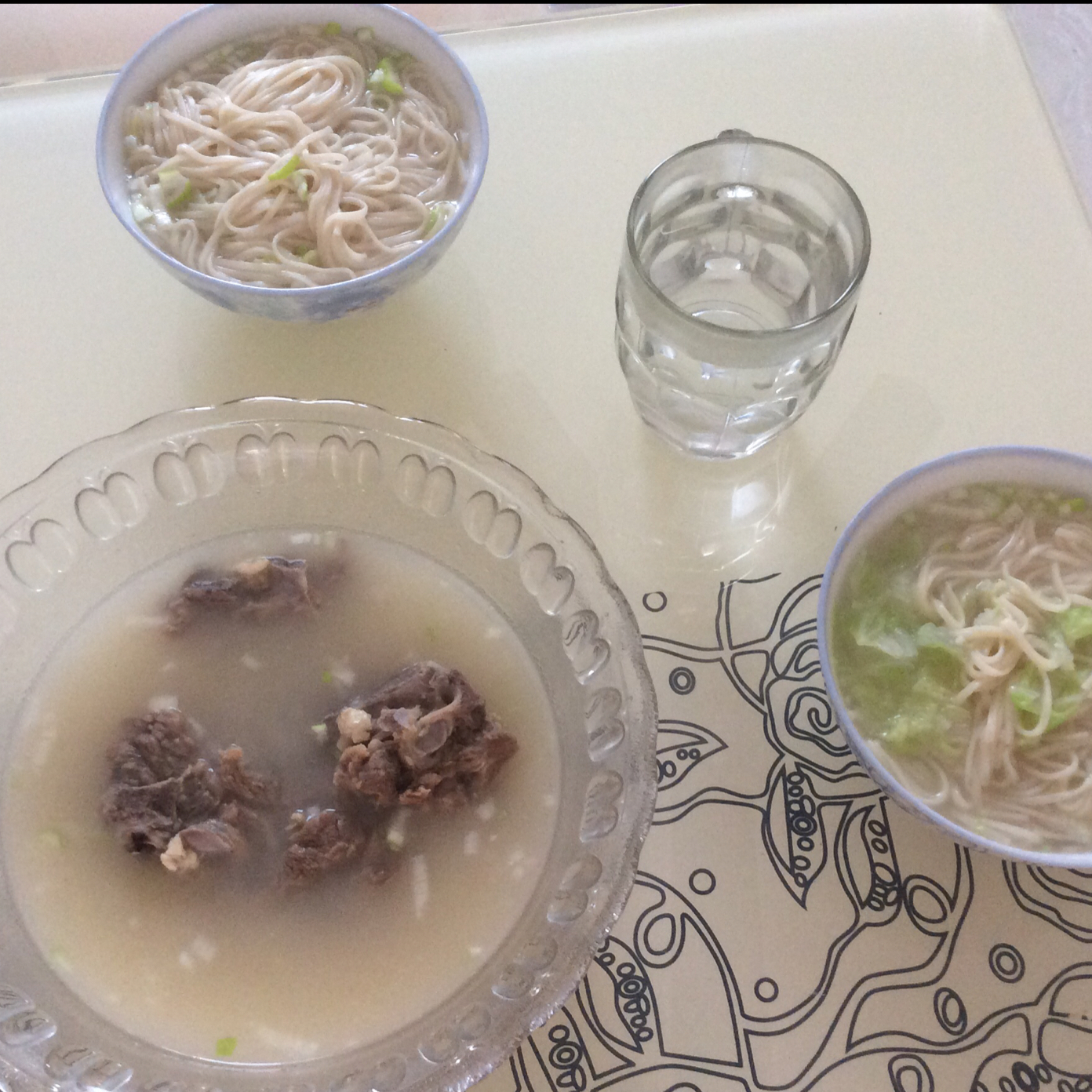清汤羊肉面