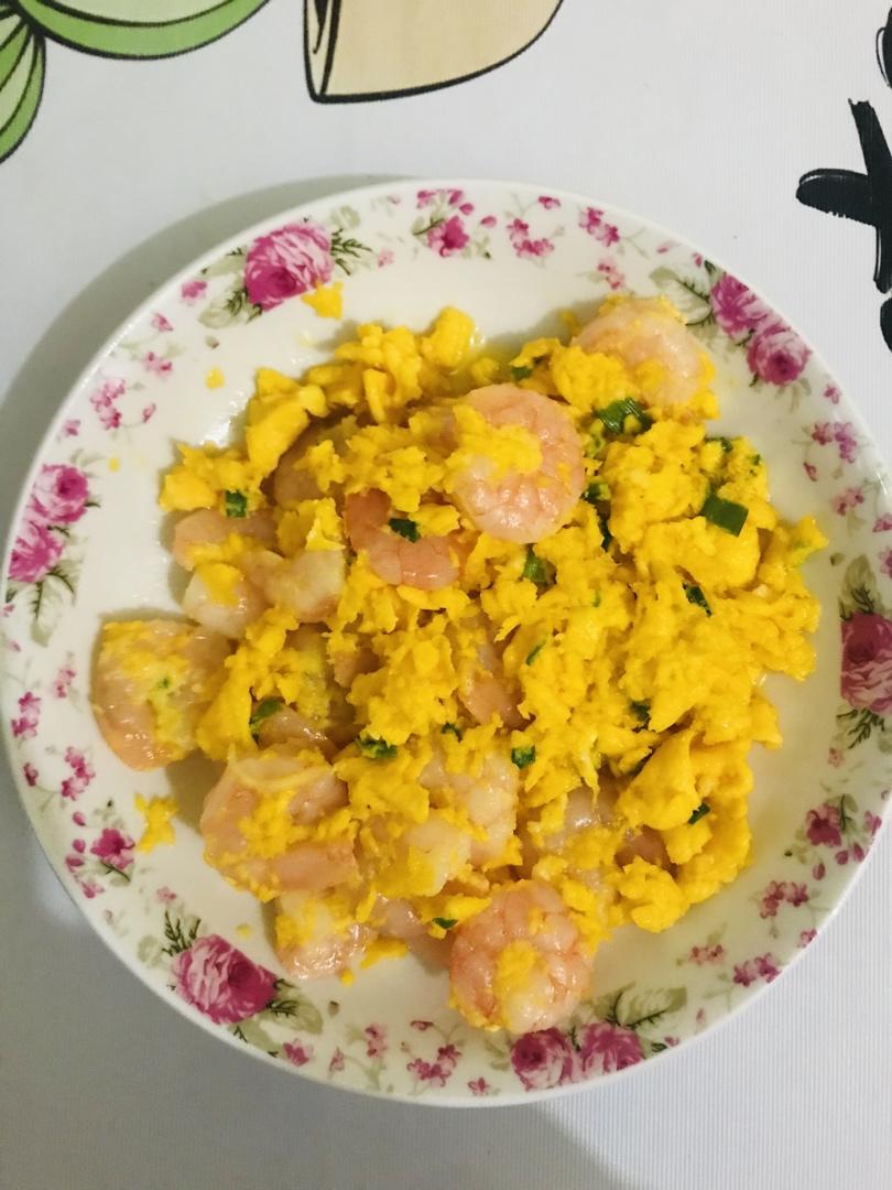 虾仁滑炒鸡蛋
