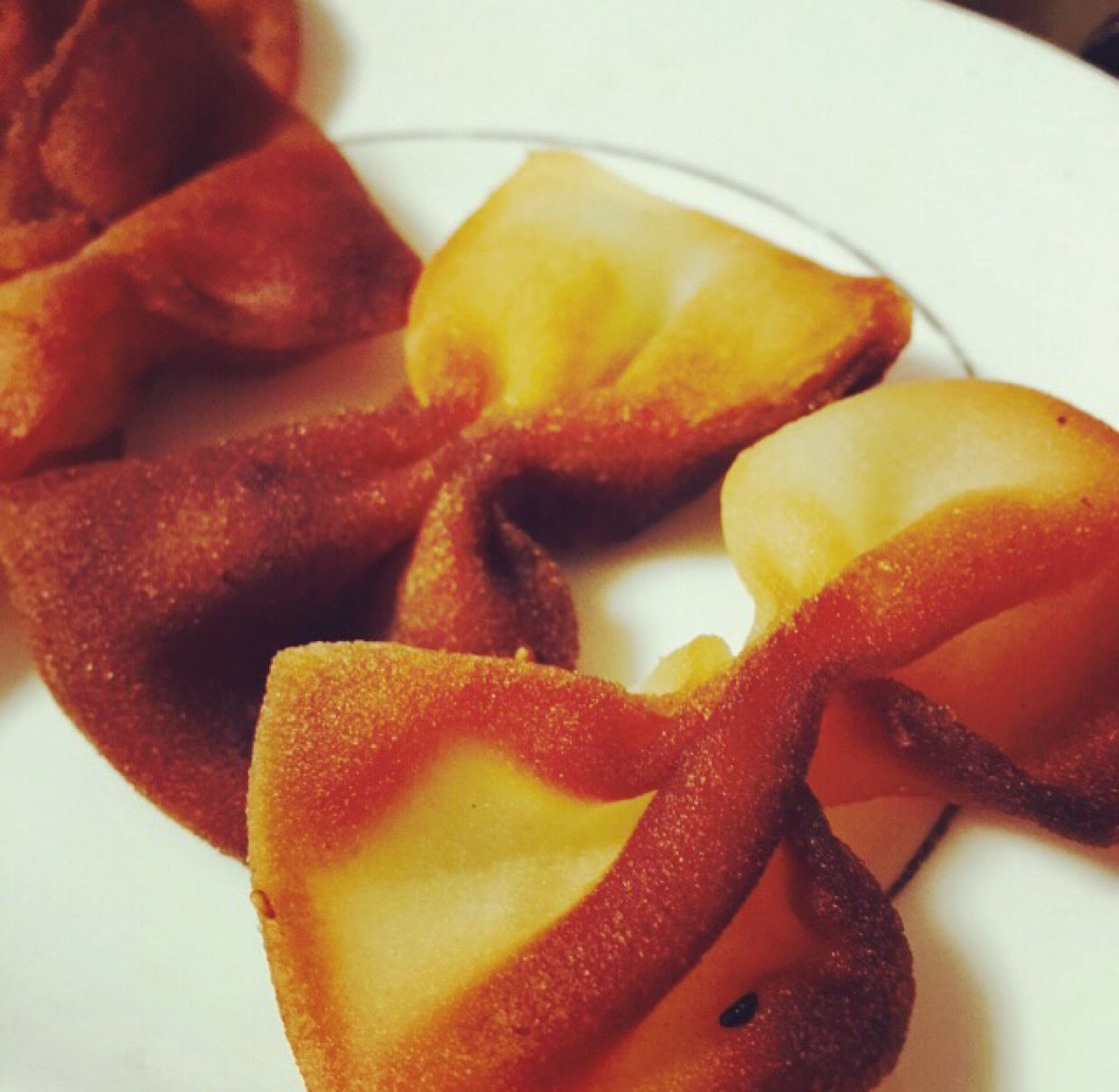 周家小拉做的我家的年菜蝴蝶黄金炸大糕