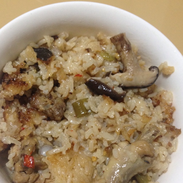 香菇滑鸡饭