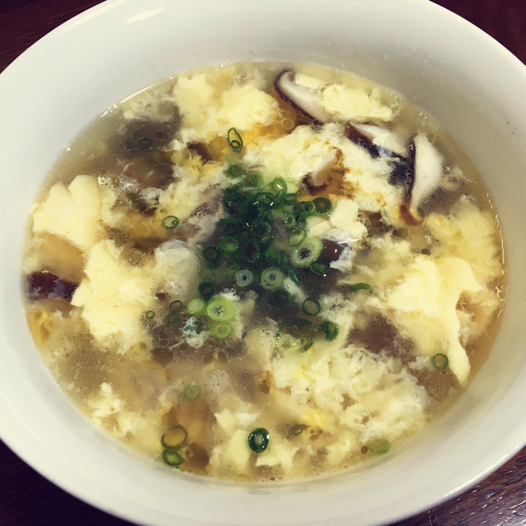 榨菜肉丝蛋花汤