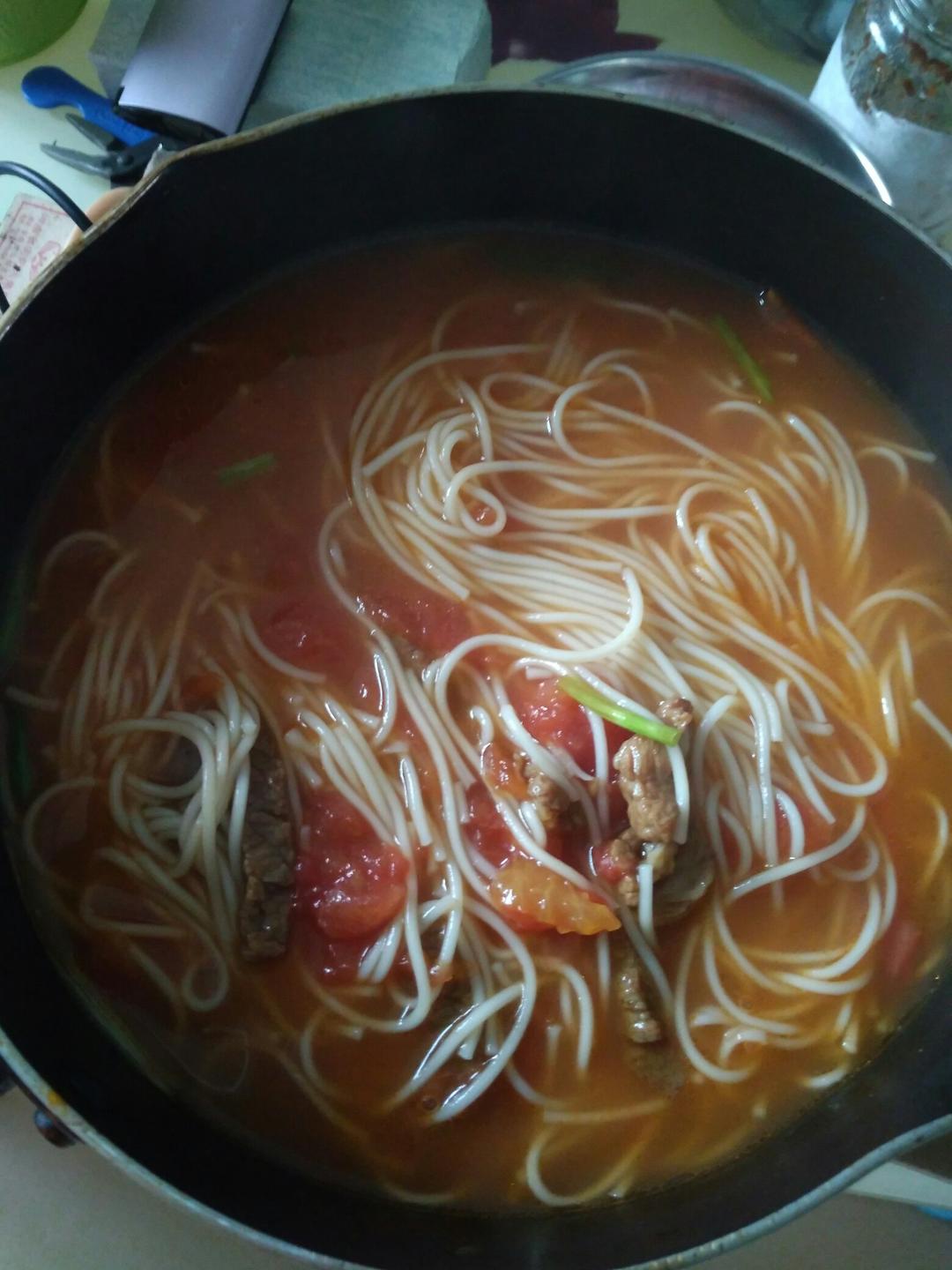 番茄肉丝面