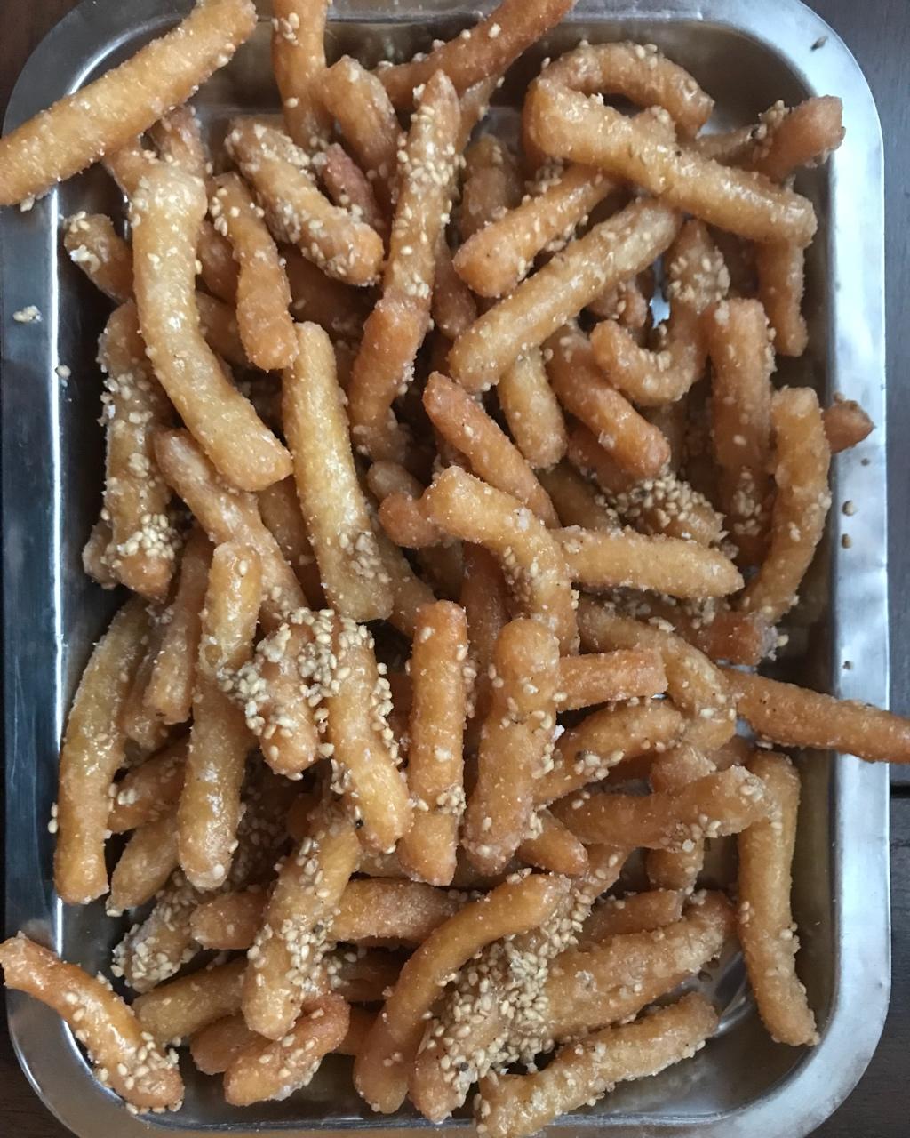 玥小姐的私厨记做的江米条