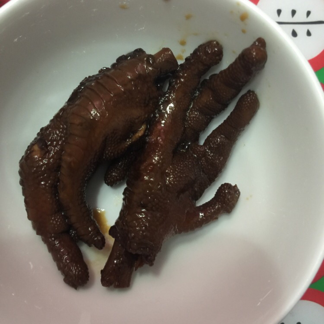 卤鸡脚