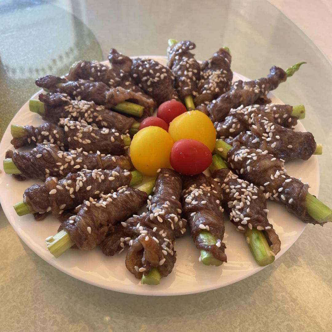 减脂期的美味天花板✔️芦笋牛肉卷🉑