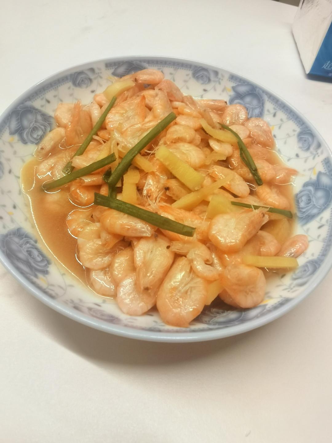 爆炒小白虾