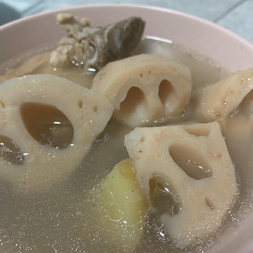 莲藕排骨汤