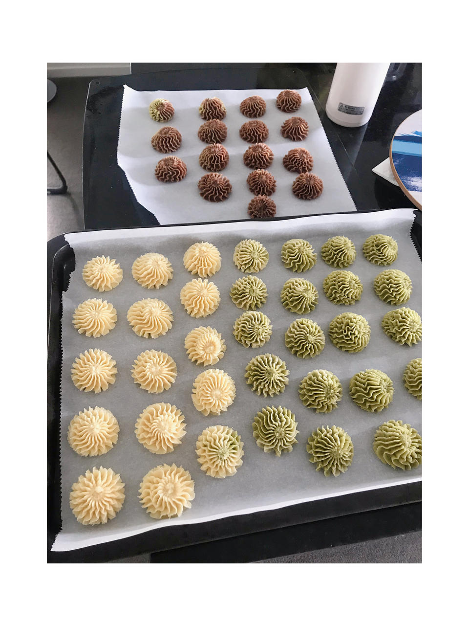 被业界猜了很久的网红牛油小花曲奇配方，酥的掉渣