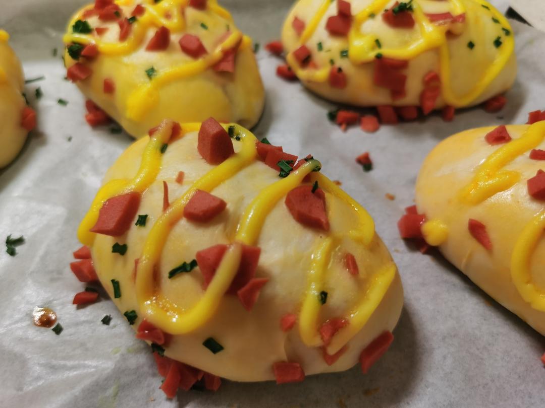 软噗噗的香芋小包