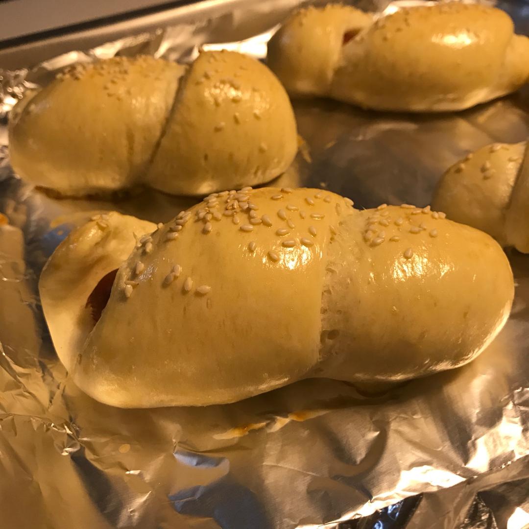 热狗面包卷