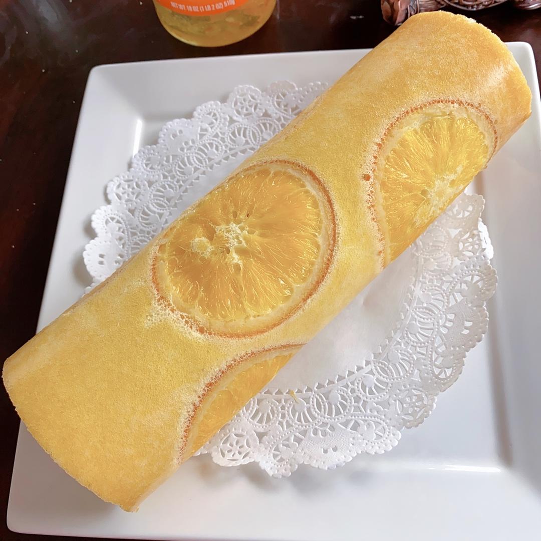 橙香蛋糕卷