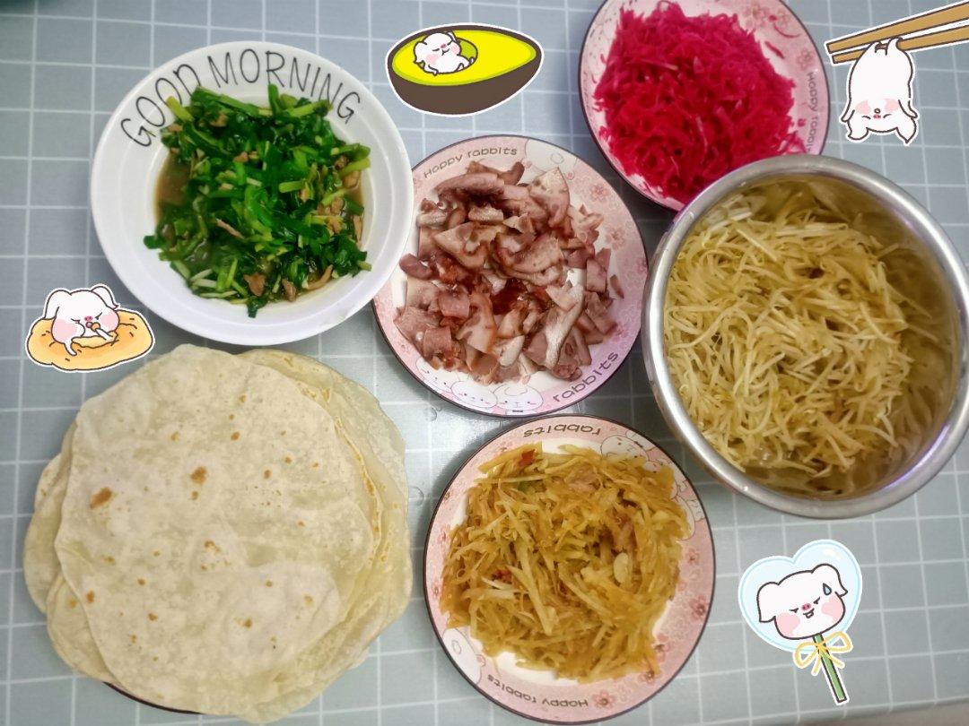 春饼的做法（北方习俗吃的摊春饼）