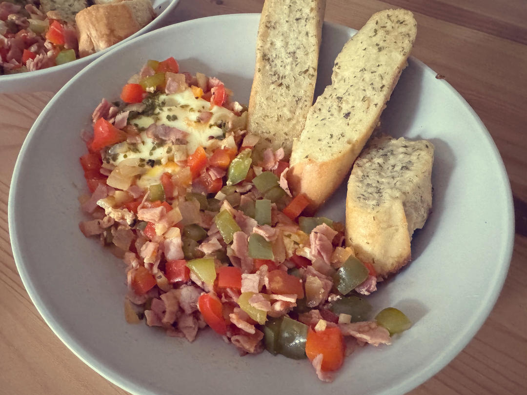 Shakshuka北非蛋/番茄炖蛋·一锅炖速手菜