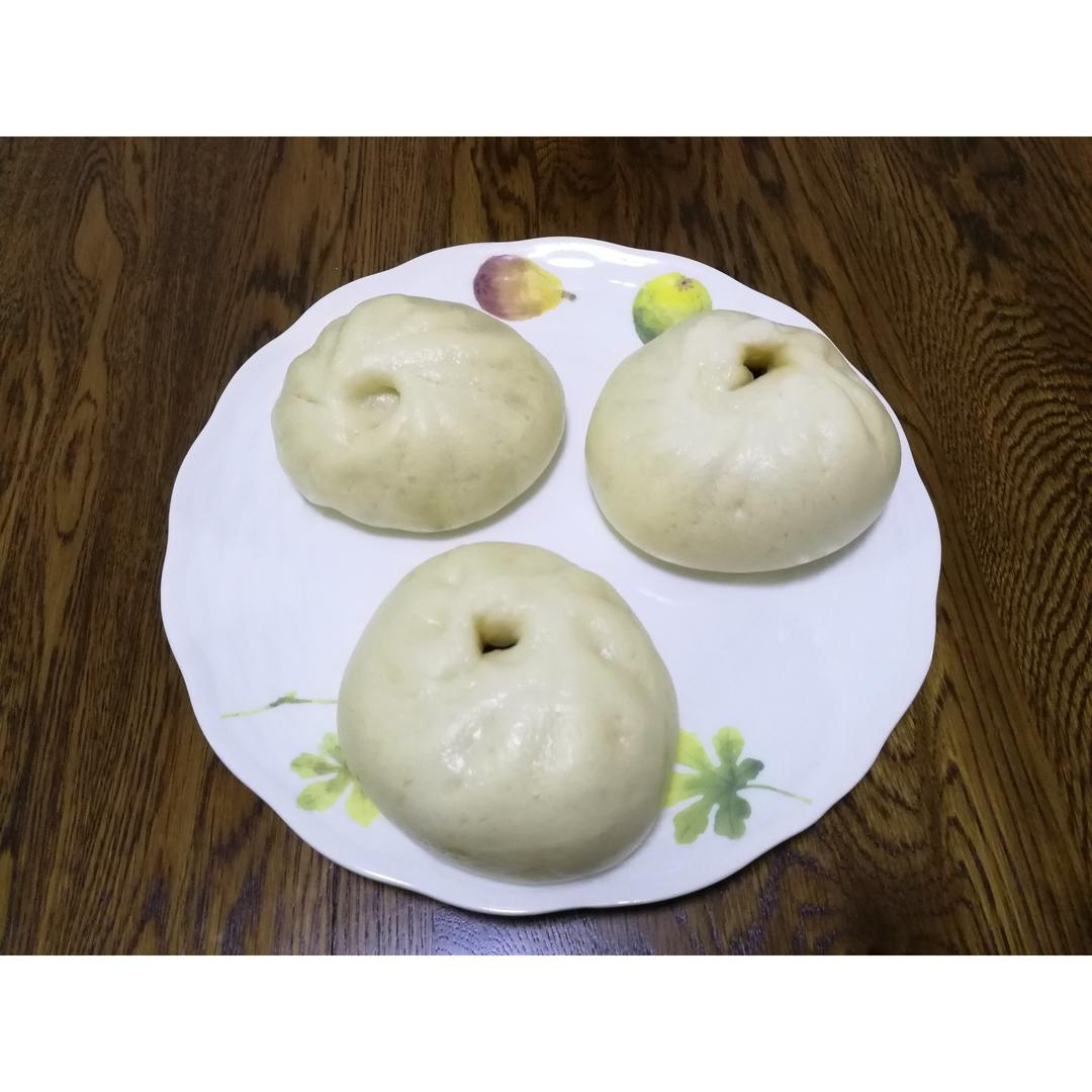 手工包子（肚脐包）