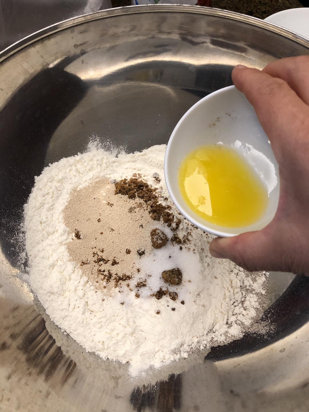 纯奶手撕吐司的做法 步骤1