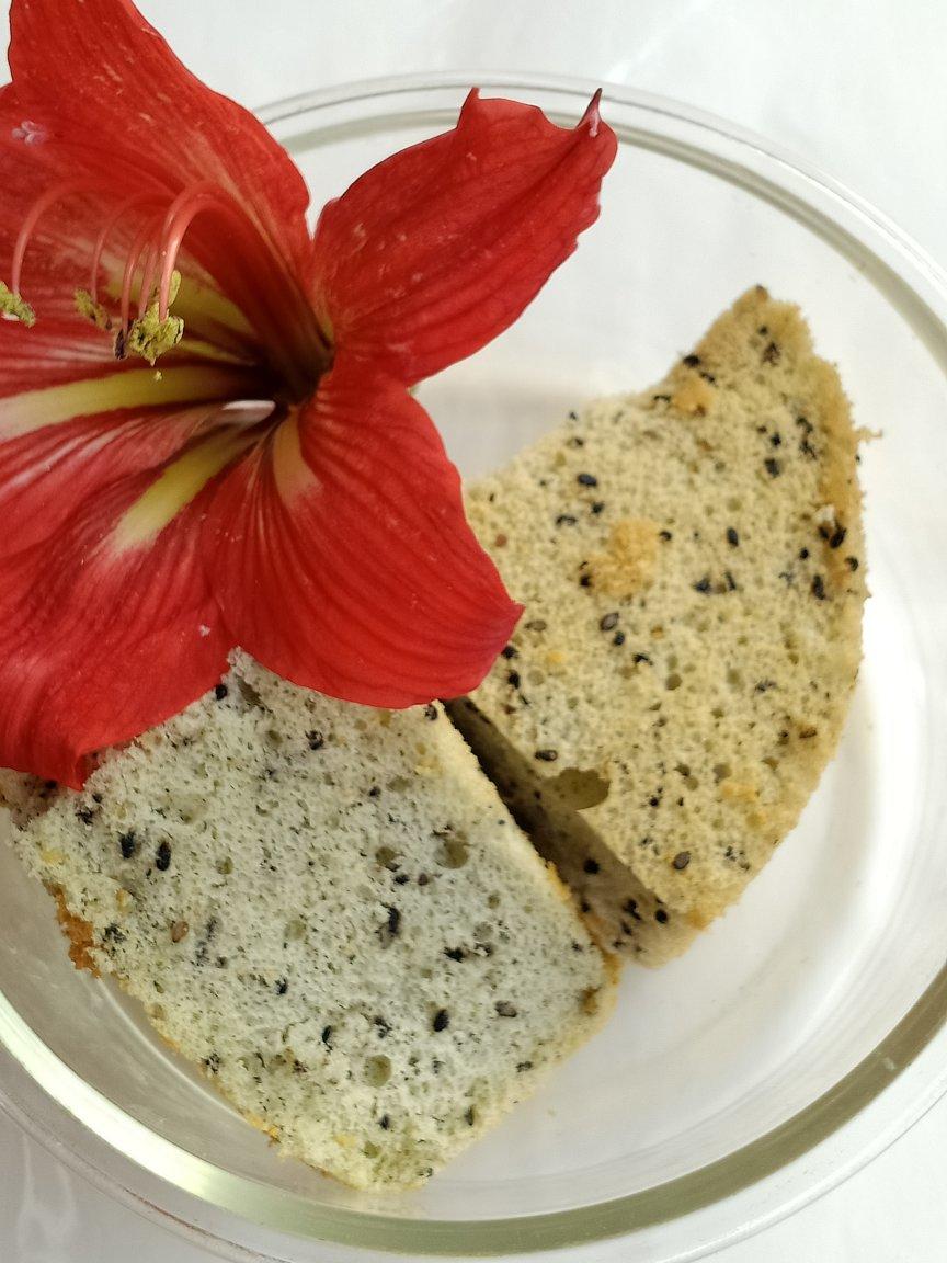 不“气疯”的戚风蛋糕-黑芝麻戚风