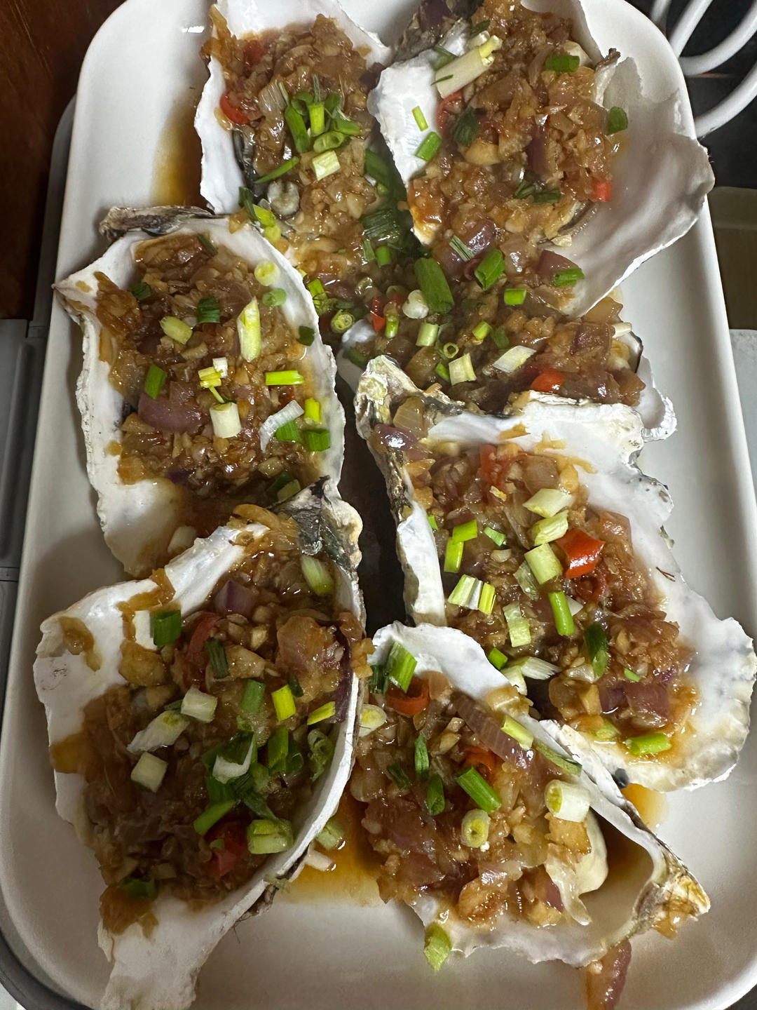 超简单～蒸蒜蓉生蚝