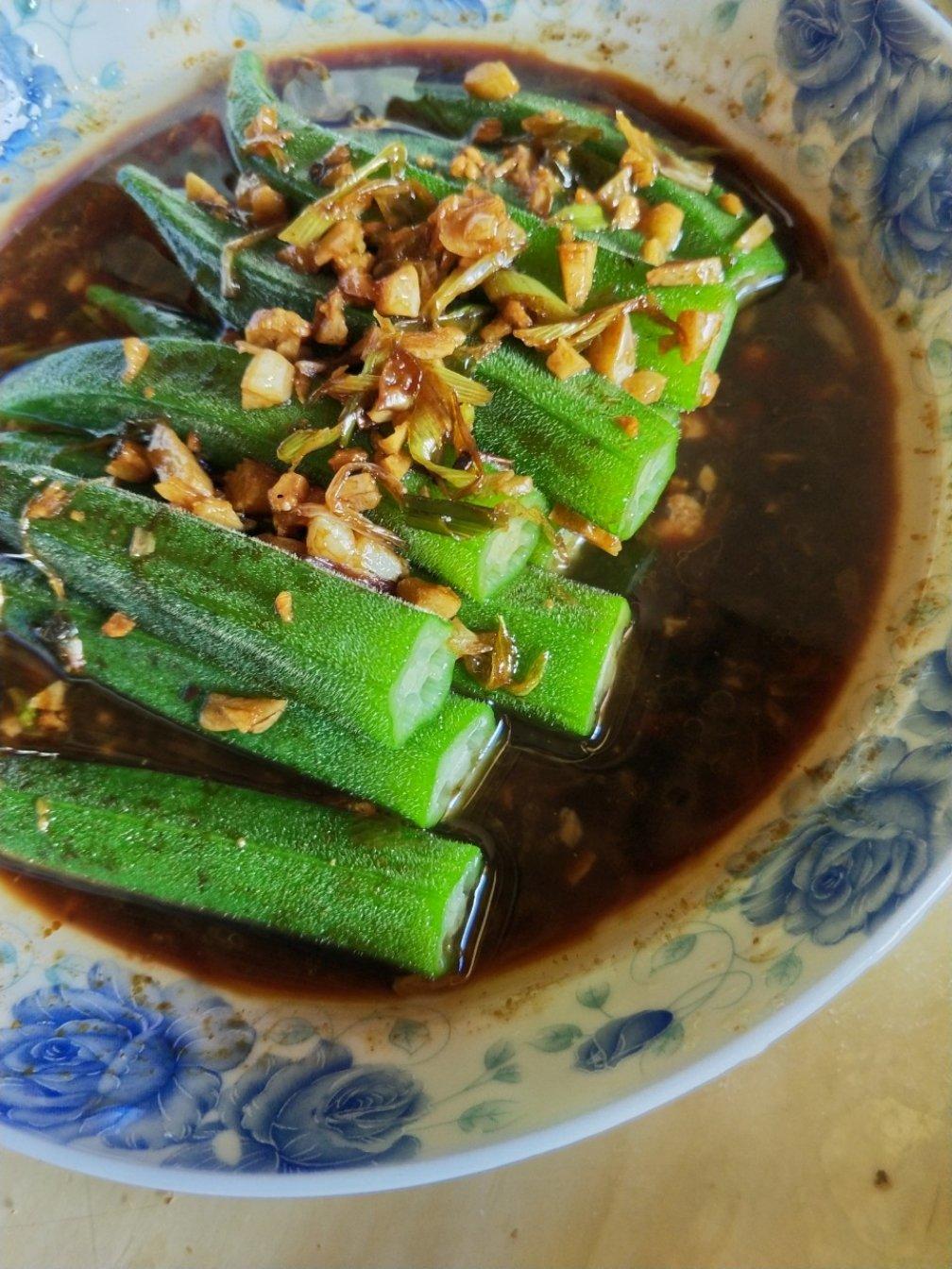秋葵番茄炒蛋
