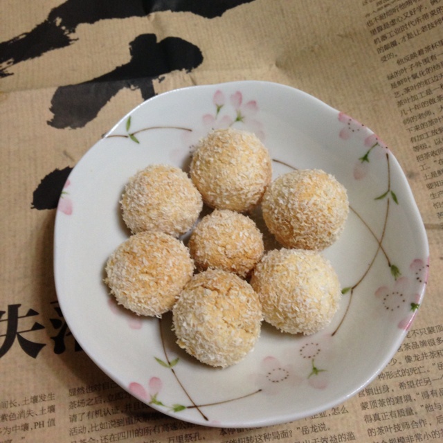 蛋白椰丝球