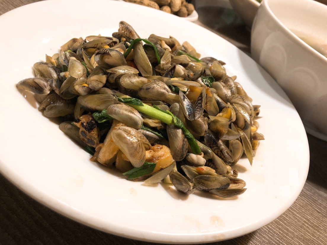 地道潮汕菜——炒薄壳的做法