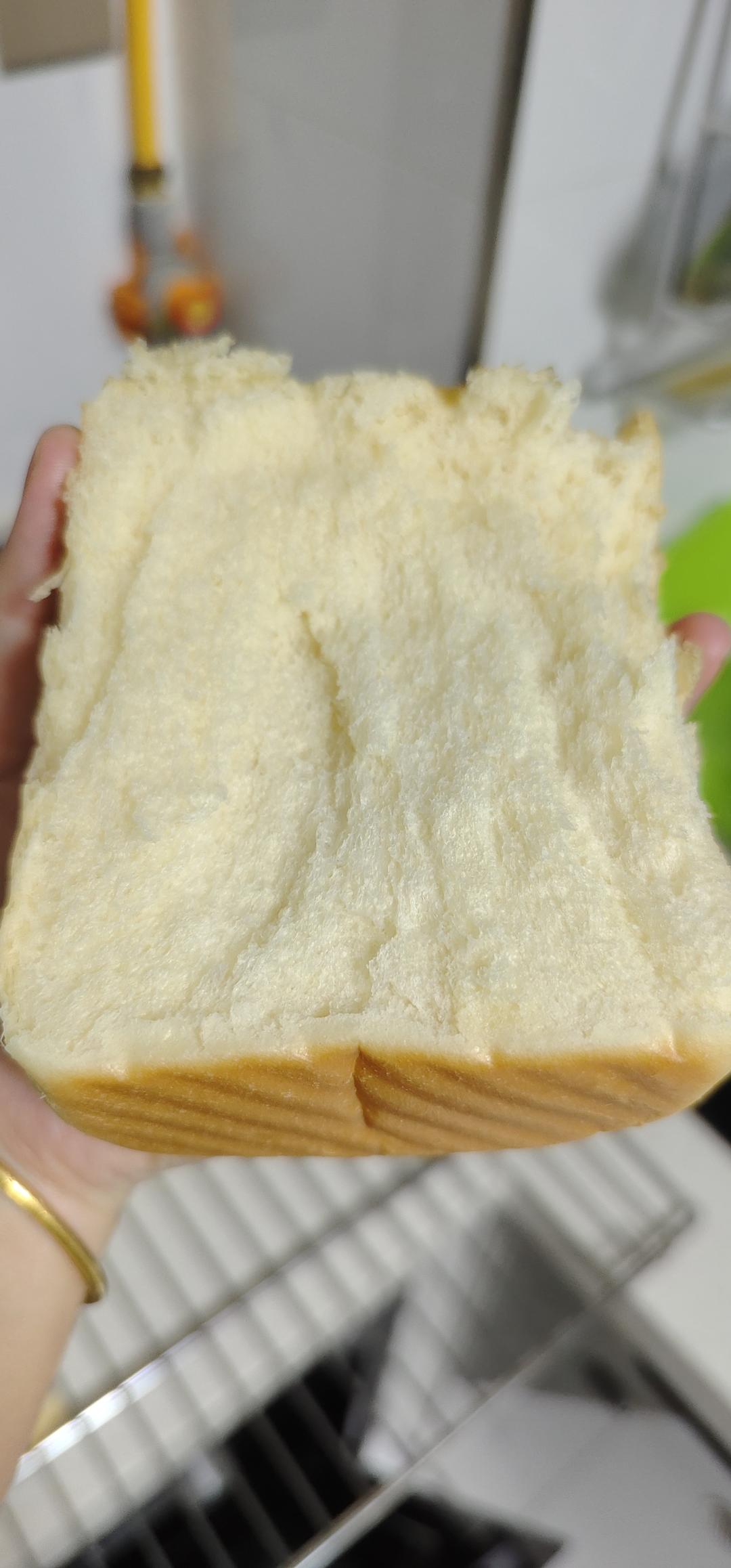 夺命软吐司(๑´ڡ`๑)超软拉丝极速方便的一次发酵吐司