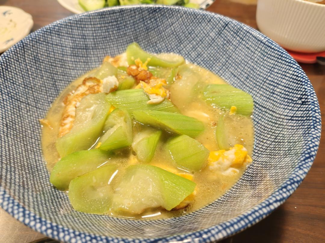 丝瓜豆腐鸡蛋汤