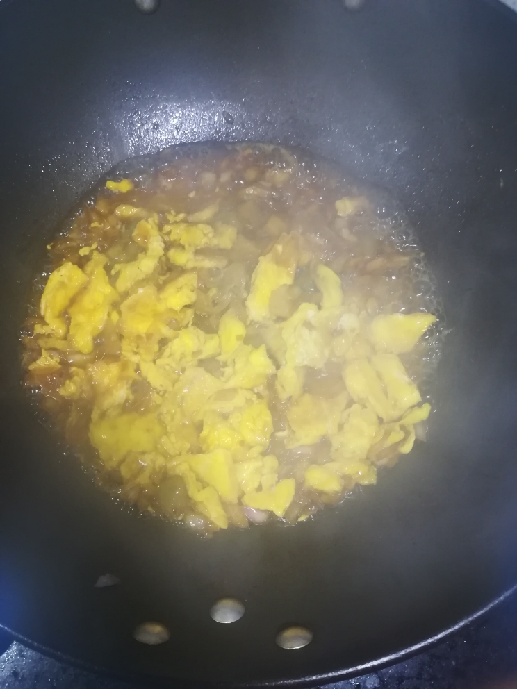 榨菜鸡蛋面的做法 步骤7