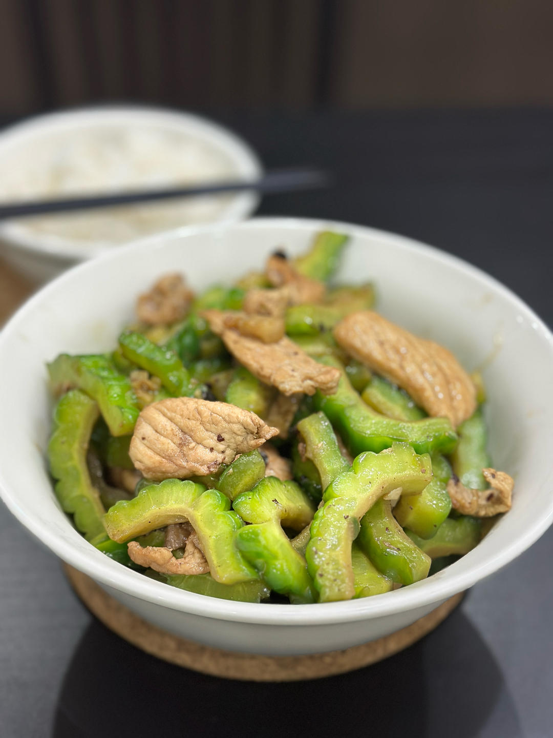 苦瓜炒肉