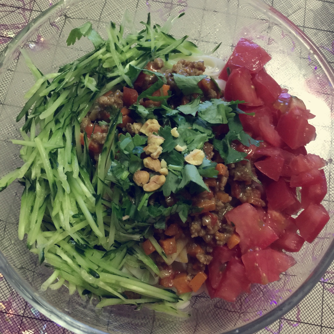 祖传半半拌面