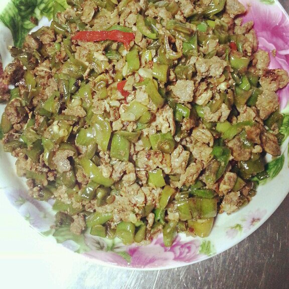 兜兜醉了做的老青岛虾酱芸豆