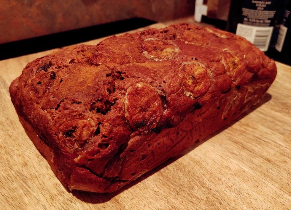 100%全谷物香蕉快手面包丨健康·烘焙