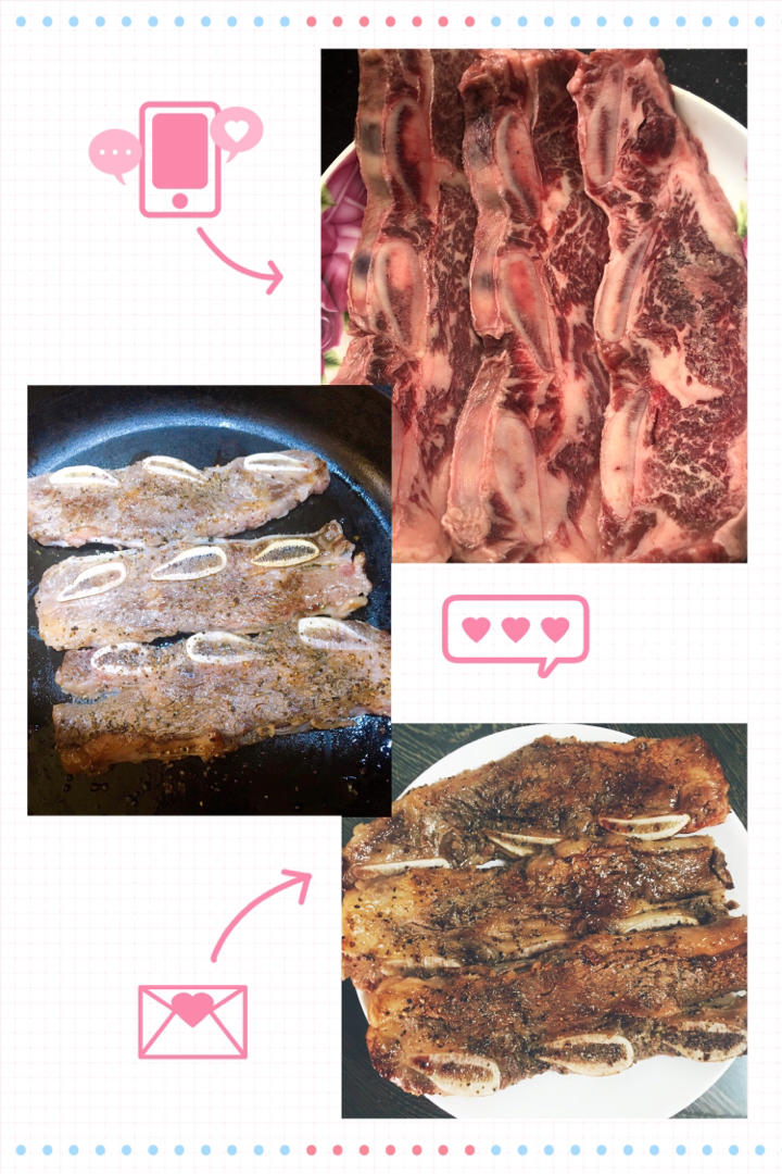 超juicy的香煎牛仔骨