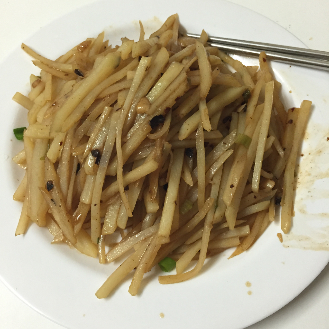 醋溜土豆丝