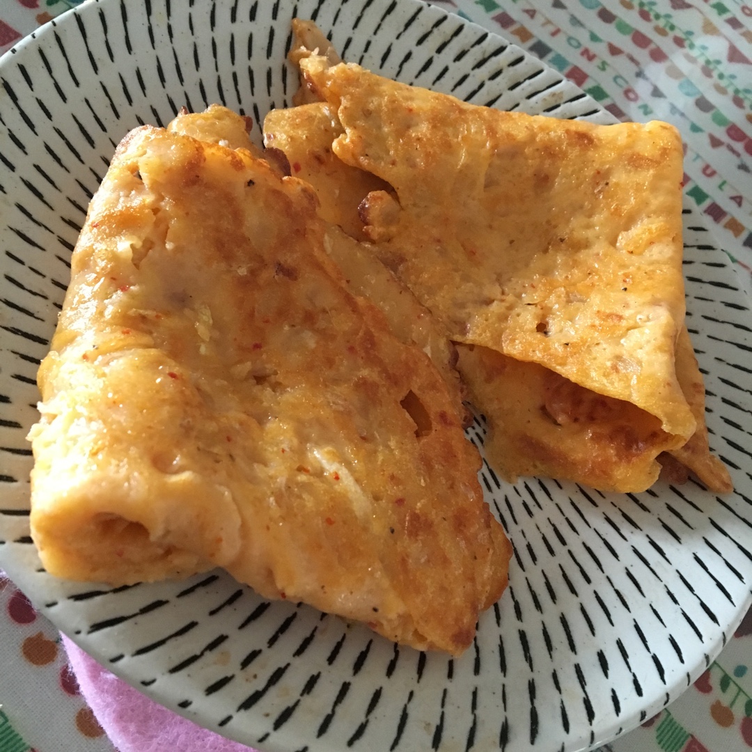 超级简单的泡菜饼