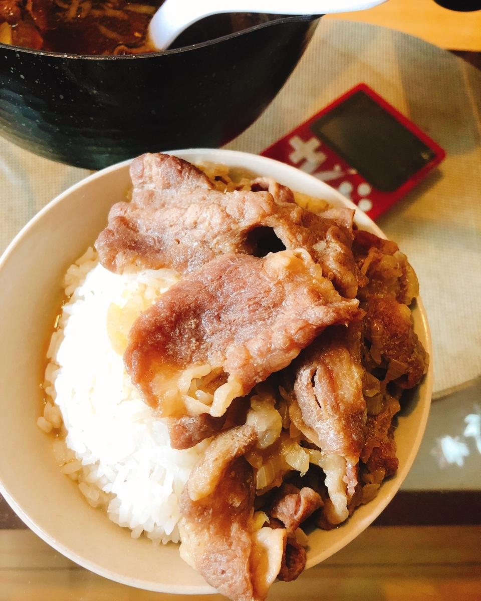 “吉野家”风味牛肉饭（牛丼）