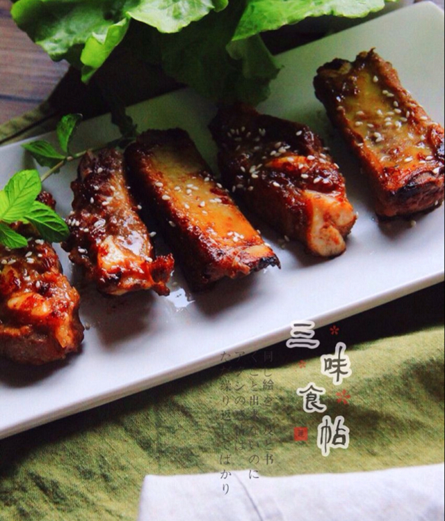 烤排骨 Roast Pork Ribs -yanyanfoodtube