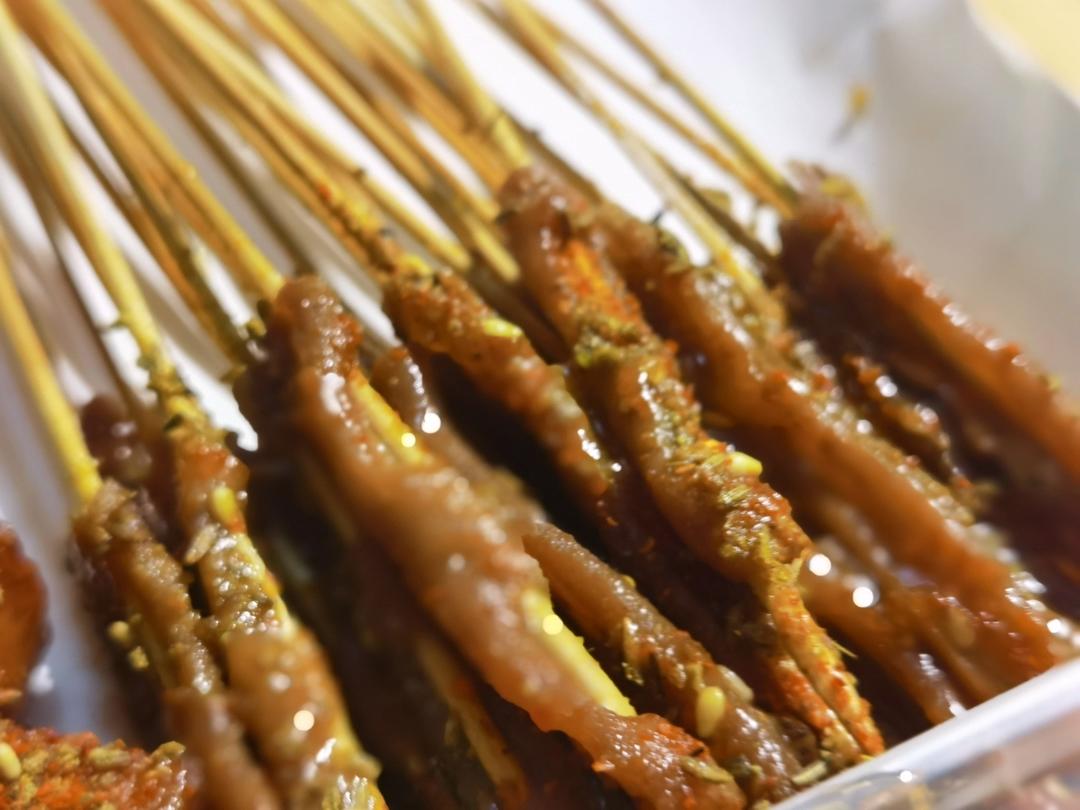 ㊙️🔥炒锅里的烧烤味‼️蒜苗孜然炒鸭肠‼️佐酒神器