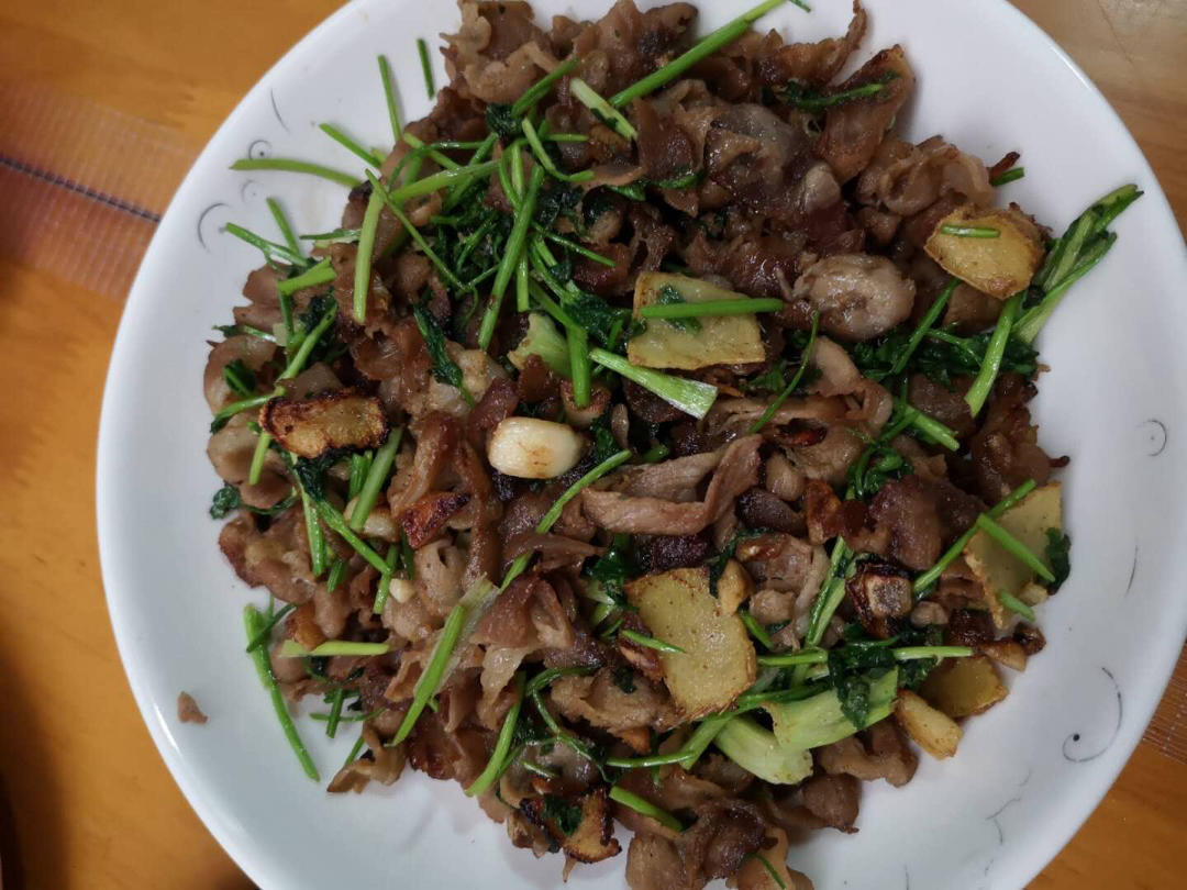 孜然羊肉片