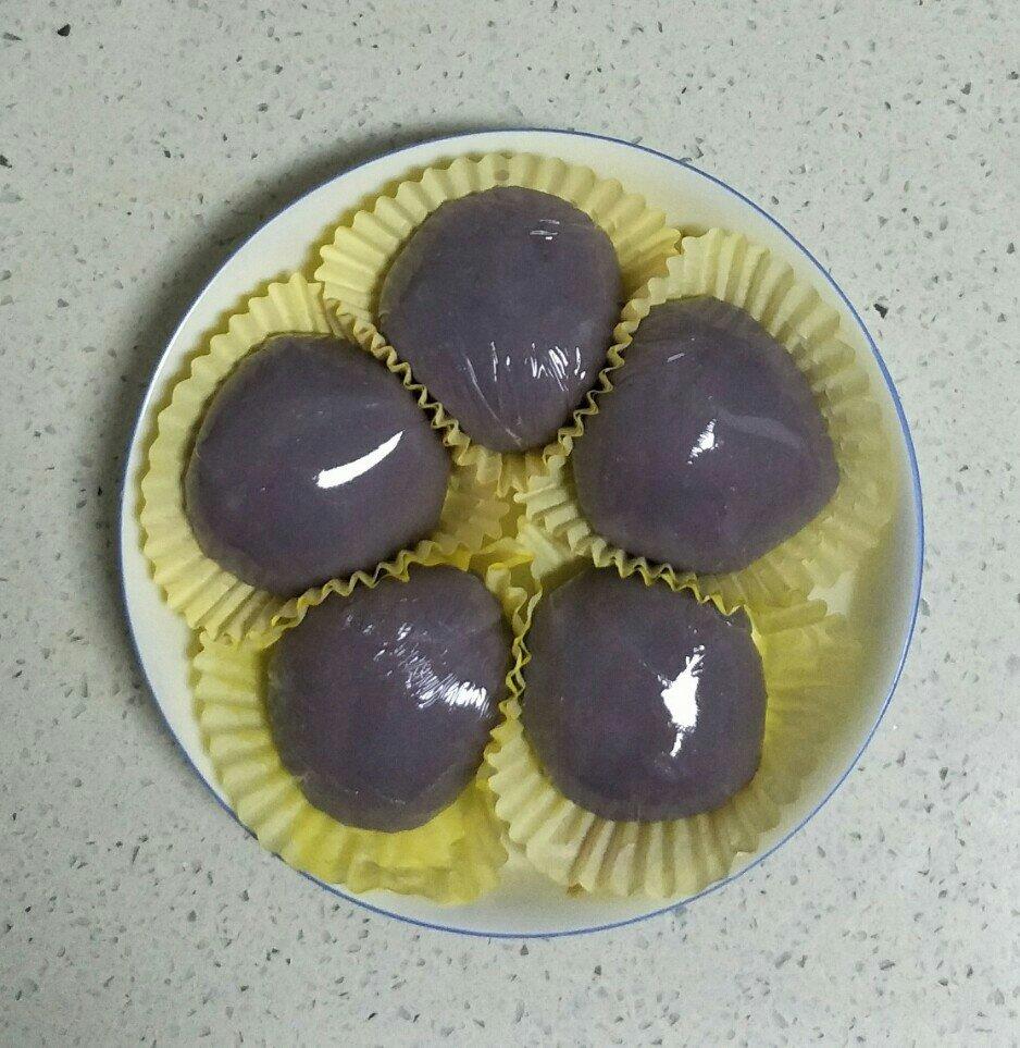 椰香紫薯糯米糍