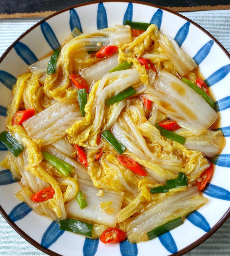 无敌下饭的酸辣白菜5分钟搞定60巨好吃