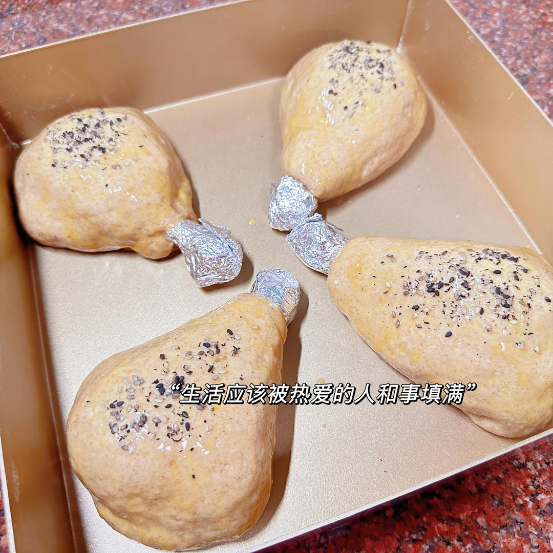 【鸡腿面包】真的有鸡腿的面包！