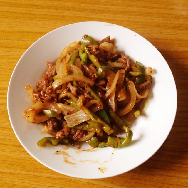 黑椒牛柳