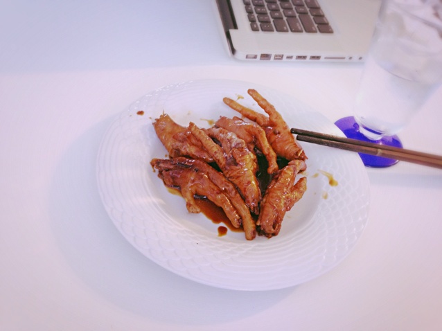 香辣卤鸡爪