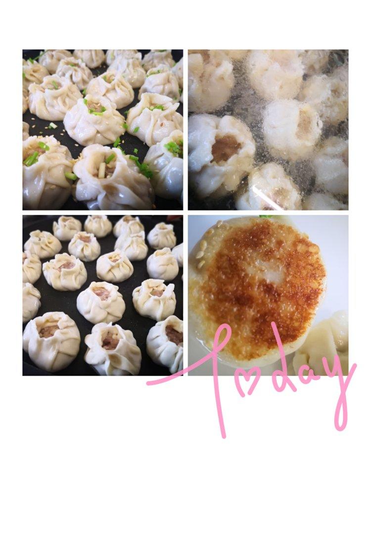 快手生煎包（饺子皮版）