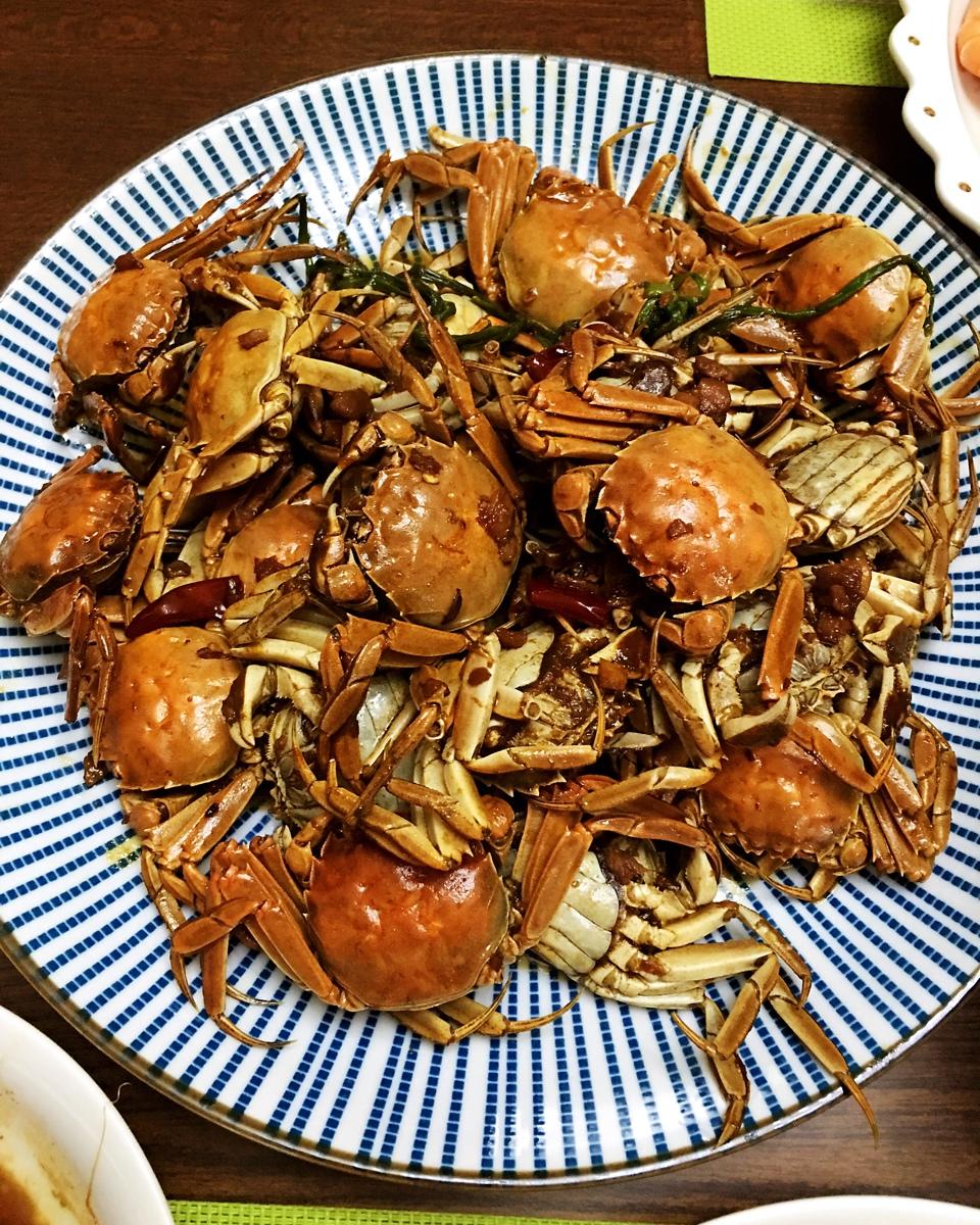 酱炒小毛蟹