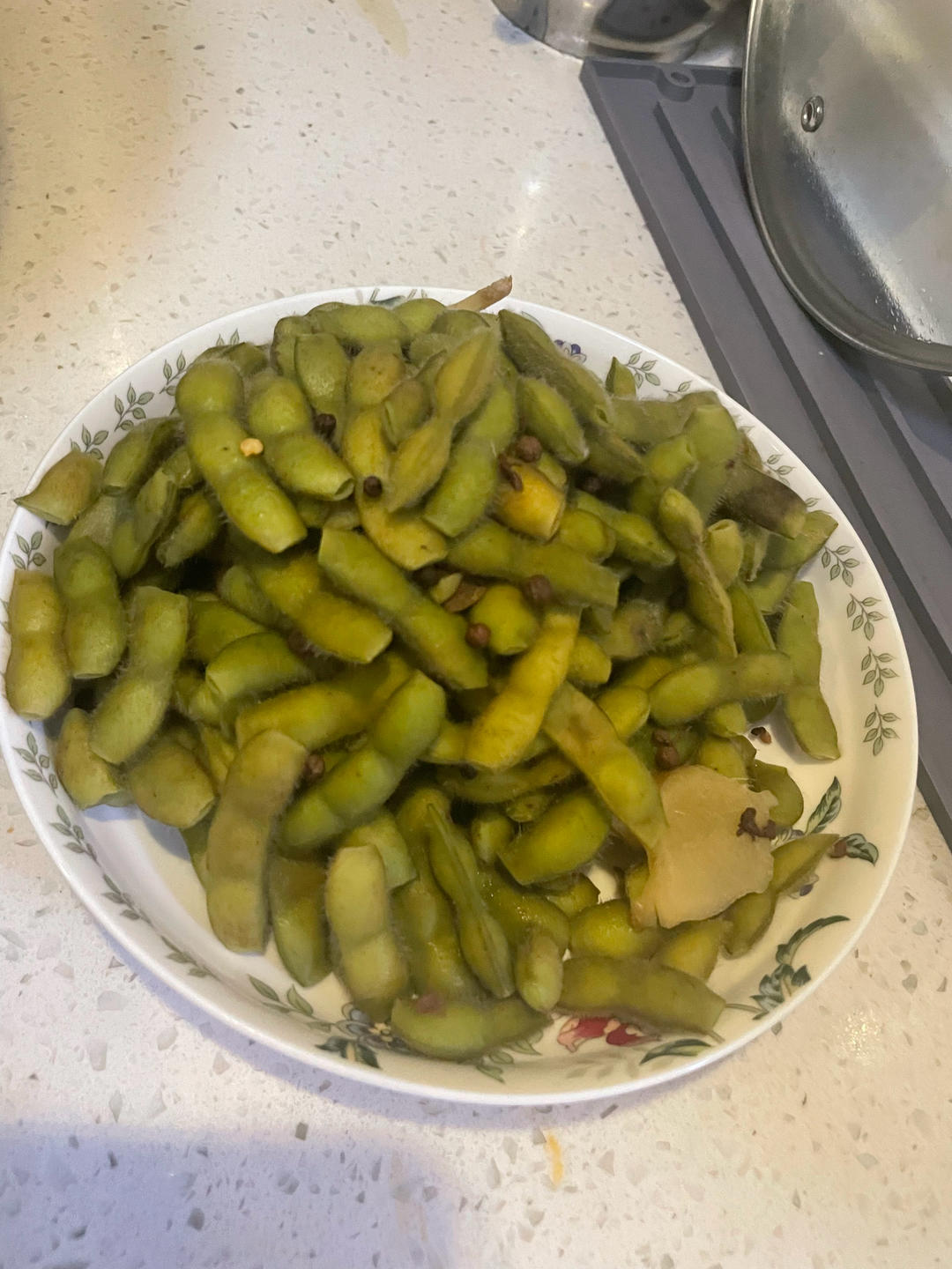 豪华版水煮毛豆