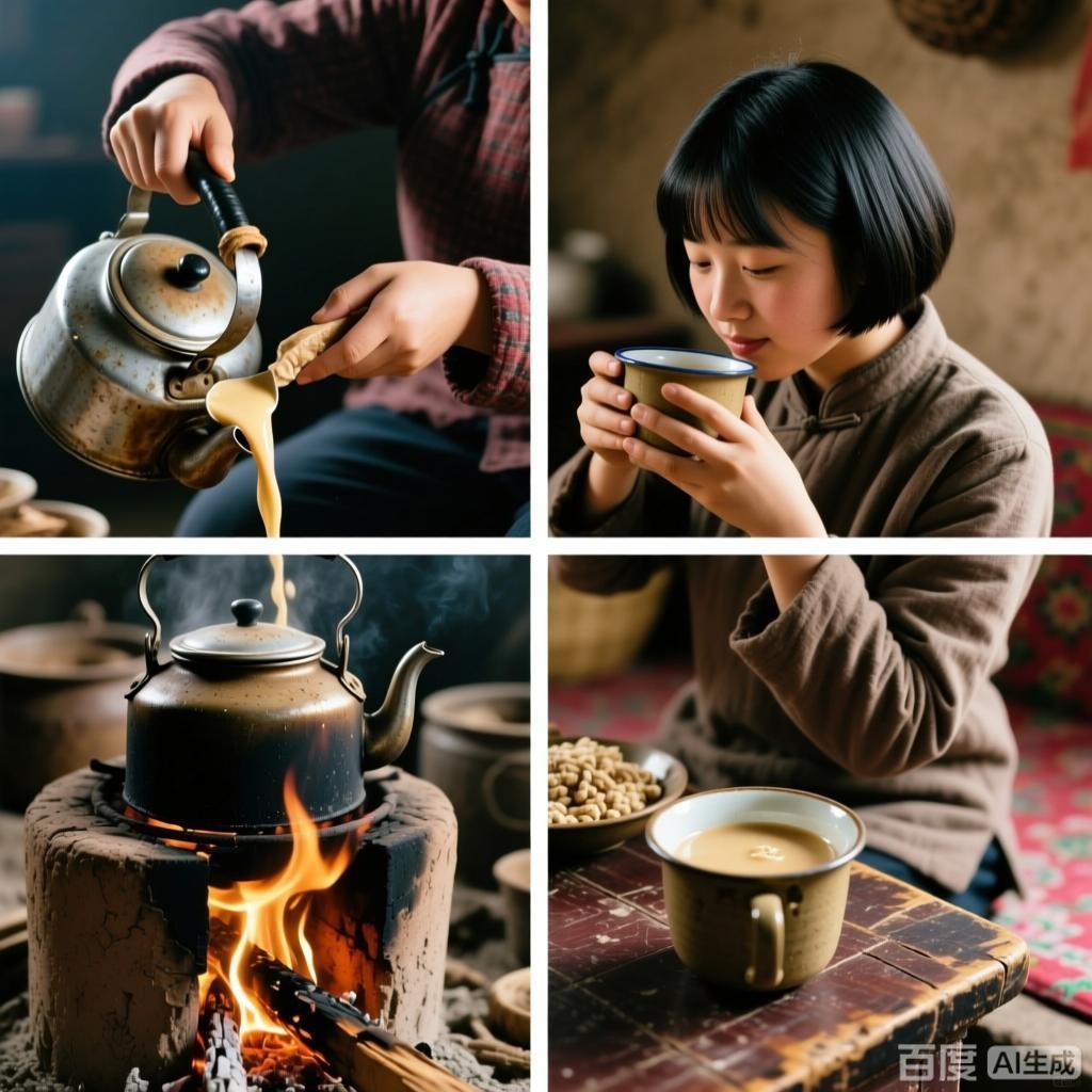 酥油茶藏族美食