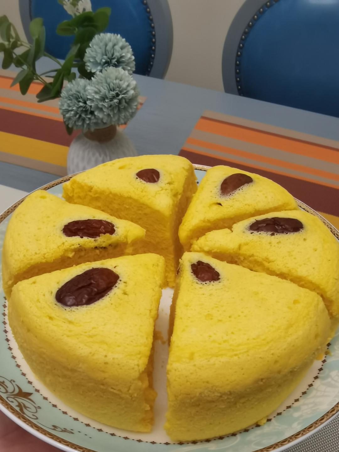 小米糕，低糖少油，蒸出来的更健康