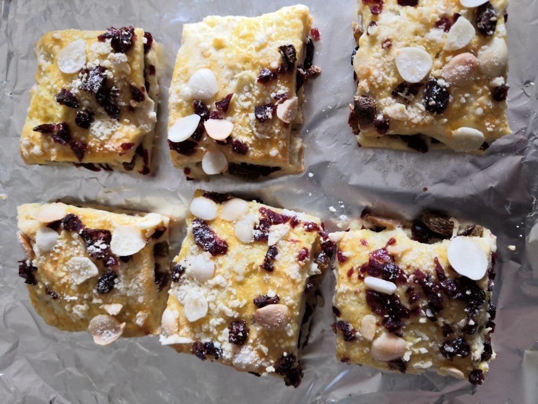 满屋飘香，口口都是满足——酥松香甜的蔓越莓蜜豆司康
